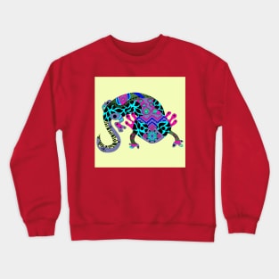 swamp axolotl ajolote in xochimilco Crewneck Sweatshirt